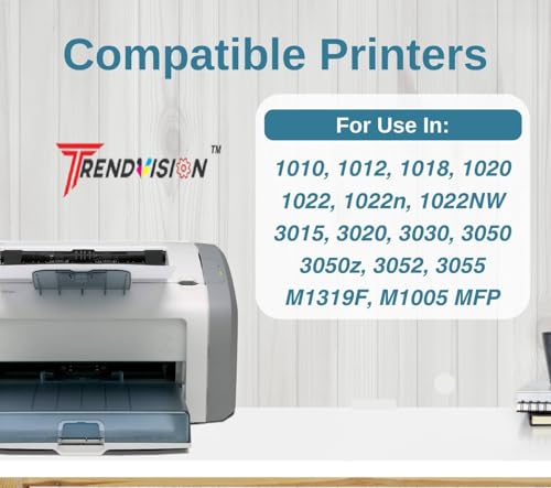 Image of Compatible with HP Q2612A /12A Toner Cartridge (Pack of 10) for LaserJet 1010 /1012 /1015 /1018 /1020 /1022 /1022N /1022NW / 3015 /3020 /3030 /3050 /3050 AIO / 3052 /3055 /M1005 (Pack of 10)