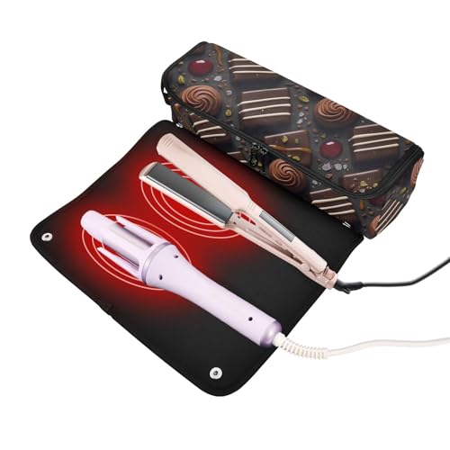 Organizador de viaje para planchas y rizadores 2-en-1 miniatura 2