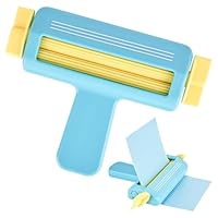Trendecor Papier Crimper, Crimper Papier 17.5 cm Papier Quilling Werkzeug zur Herstellung Bastelwerkzeuge Bastelpapiercrimper Wellpappenmaschine für DIY-Kunst von Wellenformen