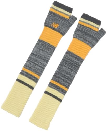 New Balance Arm Cover with Gloves (Extendable Type), charcoal, F