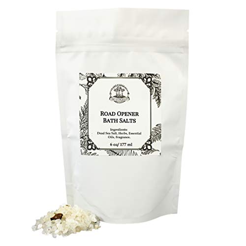 Road Opener/ Abre Camino Herbal Bath Salts 6 oz for New Opportunites & Beginnings Hoodoo Voodoo Wiccan Pagan