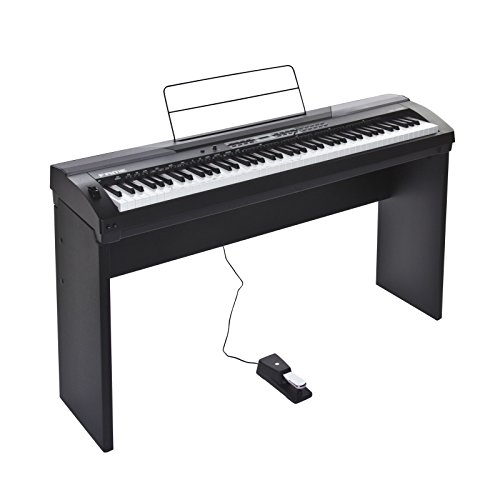 Fame DP-4000 BK Digital-Piano Set incl. Stand – Piano numérique - Les Beatles, Paul McCartney, John Lennon, RIngo Starr, George Harrison Fame DP-4000 BK Digital-Piano Set incl. Stand - Piano numérique – Image 3