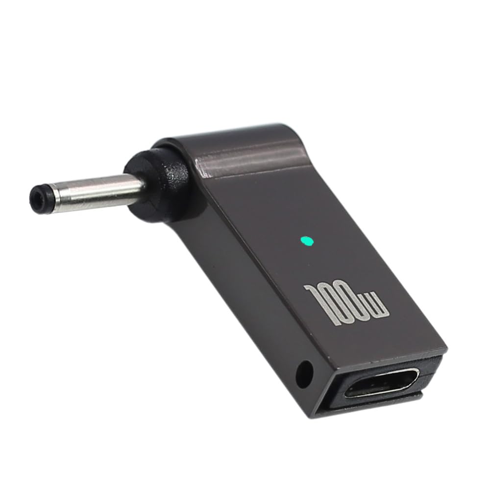 USB C to Laptop Charger Converter, Type C to DC Plug, 100W PD, Charging Connector for Laptop 18-20V (3.0 x 1.1mm Acer or Samsung Small Head)