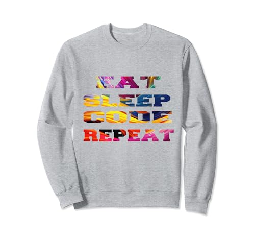 Eat Sleep Code Repeat Felpa