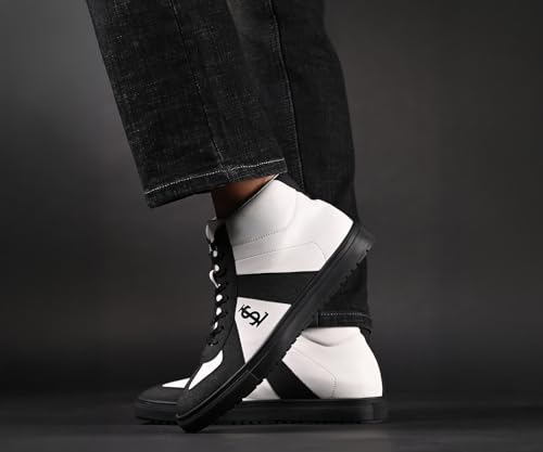 Image of LOUIS STITCH All Day Wear Lace-Up for Men | Comfortable Sneaker | LSP-SNK-AVI-High Ankle Lace-Up