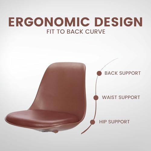 Image of activa Rapid Bar Stool Chair with Height Adjustable Design, Padded Seat & Footrest | Modern Metal Counter Stool for Kitchen, Home, Bar & Cafe Seating | Durable Comfort Chair (Tan, Set of 1)
