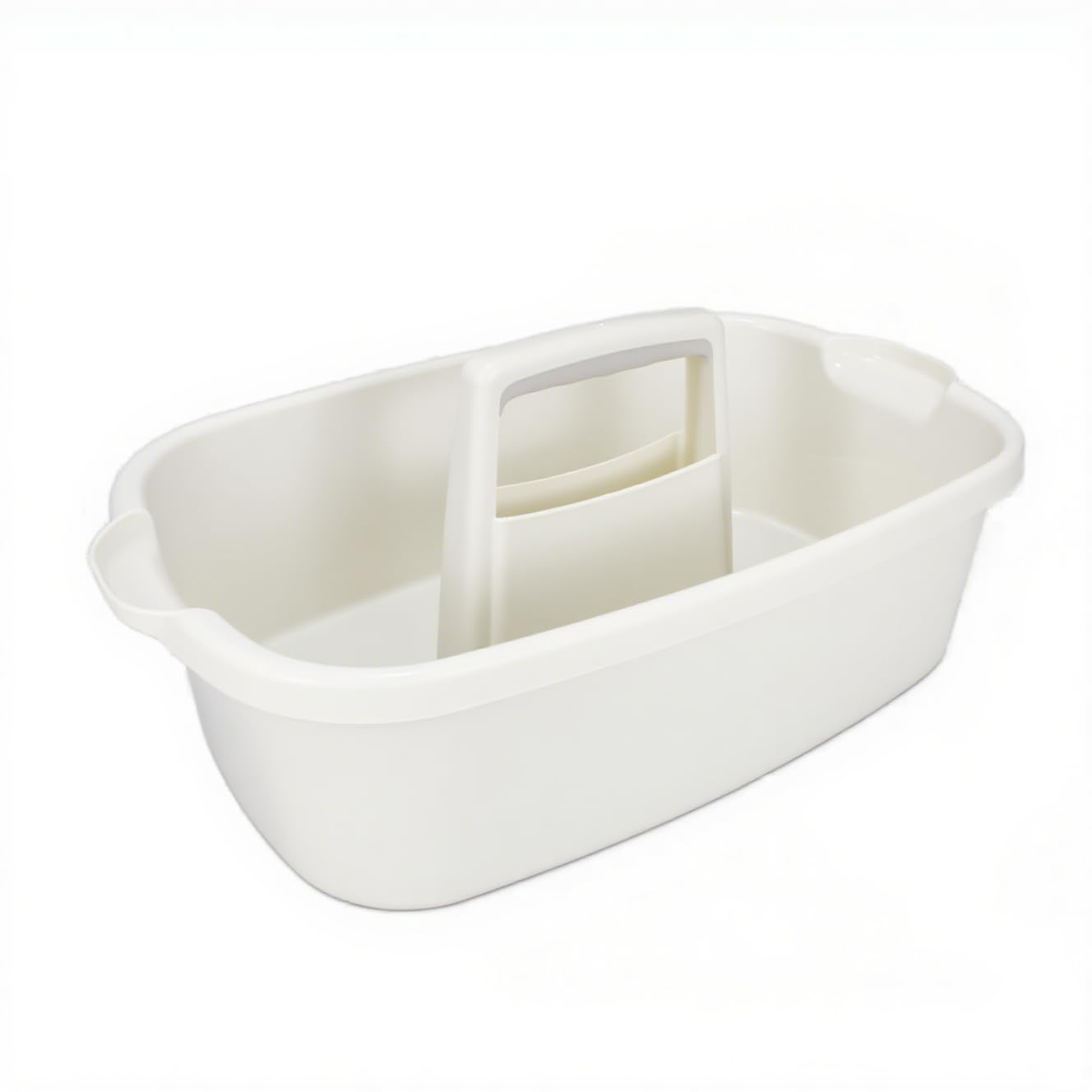 SYAOYI Cleaning Supplies Caddy with Handle Portable Shower Caddy Organizer Plastic Basket with Handle Stackable Tool Storage for