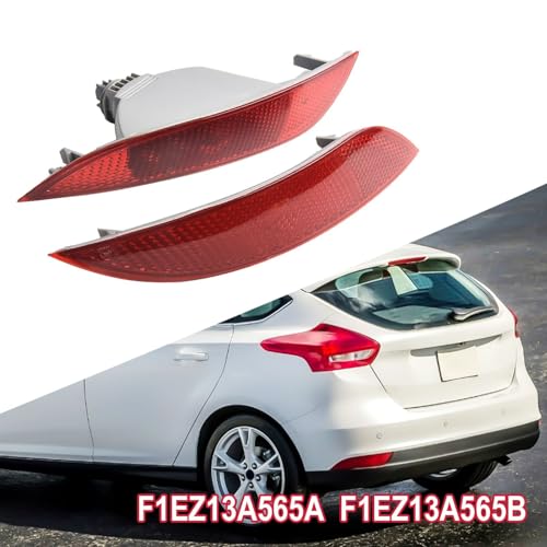 Réflecteurs de pare-chocs arrière Ford Focus Hatchback F1EZ13A565A rouge - 5