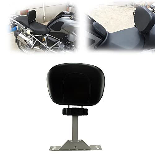 Dossier conducteur réglable premium en acier inoxydable pour selle BMW R1200GS