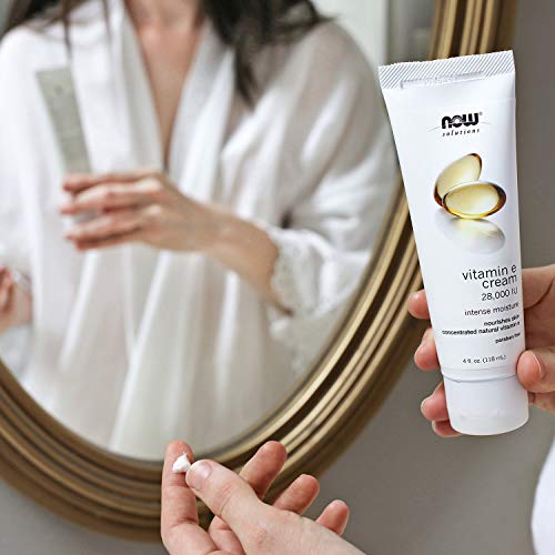 Now Solutions, Vitamin E Cream 28,000 Iu, Intense Moisture, Concentrated Vitamin E, 4-Ounce #TOP3