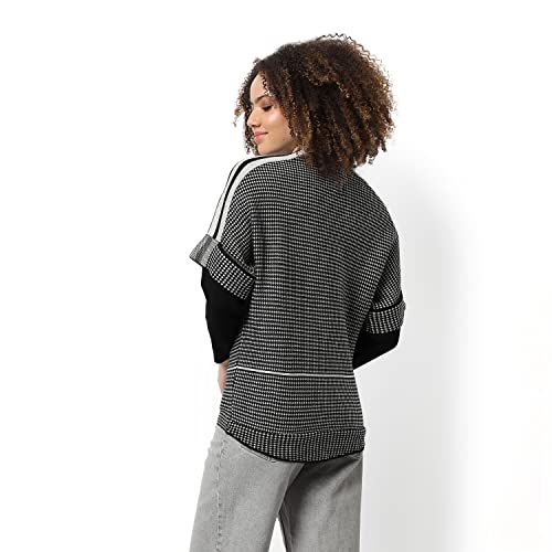 Image of PINACOLADA Women's Zip-Front Hoodie with Contrast Drawstring for Casual Wear | Hooded Neck | Long Sleeve | Zipper Closure | Cotton Sweatshirt Crafted with Comfort Fit for Everyday Wear