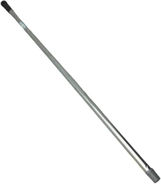 Badem10 Emayhome Sillgech Boyalı Kalın Fırça Sapı Süpürge Çekpas Standart Metal Sap 120 Cm EH365