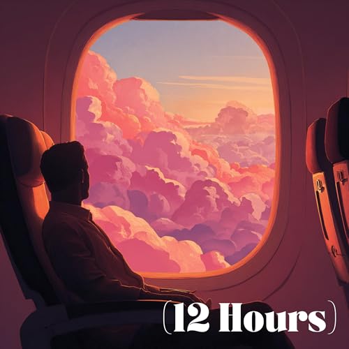 Page de couverture de Airplane Cabin Ambience with Pink Noise | Sleep Sound (12 Hours)