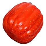 QUMIIRITY リアルなフォーム製人工カボチャ 秋の感謝祭 ハロウィン用卓上オーナメント 多用途フェイク野菜モデル 軽量で耐久性のあるデスク
