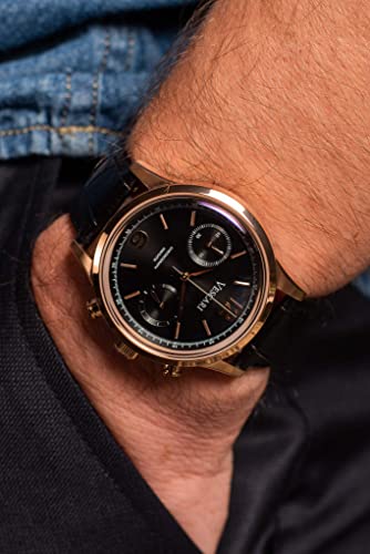 Montre chronographe pour homme Chestor le cadeau idéal avec bracelet cuir - 4