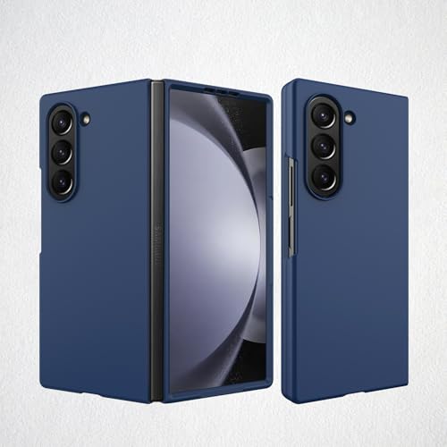 Image of for Samsung Galaxy Z Fold 7 Case Slim Featherlight | Bare Hand Feel Anti-Oil Spray Cover | Precise Fit | Anti-Shock Core Guard - Blue