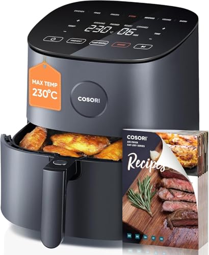 COSORI Air Fryer 4.7L, 9-in-1 Compact Air Fryers Oven...