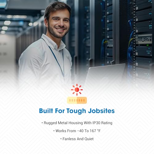 Image of Intellinet Industrial Gigabit PoE++ Extender, 80W, DIN Rail, IP30 | IEEE 802.3bt /at /af compliant 4PPoE repeater, 10 /100 /1000 Mbps, no power supply needed, -40 to 167F use