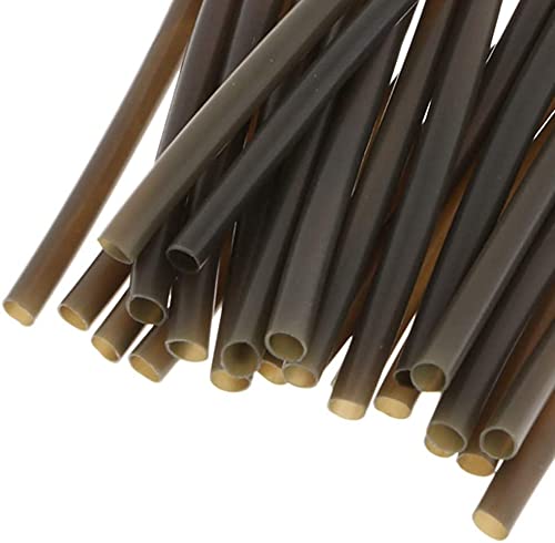 Angel-Rigs Schrumpfschlauch Set - 50 Stück PVC Röhrchen Für Karpfenangeln & Süßwasserfischen