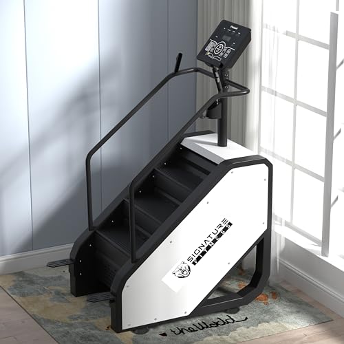 Image of Signature Fitness Continuous Climber Commercial Grade Stair Stepping Machine for Cardio and Lower Body Workouts