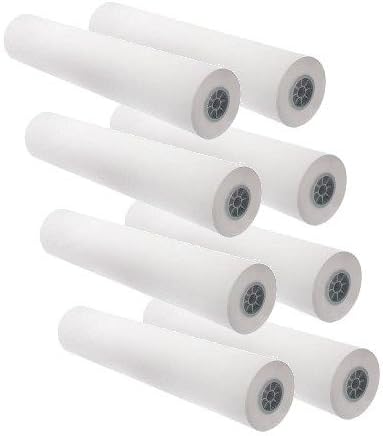 8 Rolls 30" X 150' (30 Inch X 150 Foot) 20lb Bond Paper 2" Core