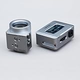 LightMate Area 2S Light Meter Photography & OV-X1 17° Retro Viewfinder, 0.96' Large OLED Screen, Ultra-Compact, Rechargeable Battery, for Leica & Other Film Cameras, Sliver