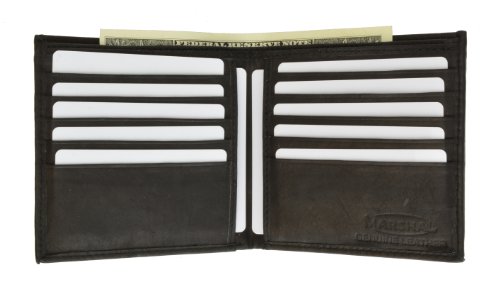Marshal Wallet Men's Leather Hipster Bifold