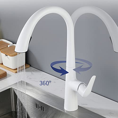 Robinet de cuisine monotrou noir avec mitigeur d'eau chaude - 5