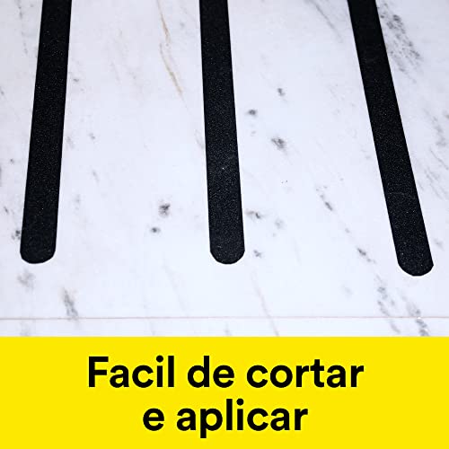 3M, Fita Antiderrapante, Preta, 50 mm x 5 Metros - 1 Unidade
