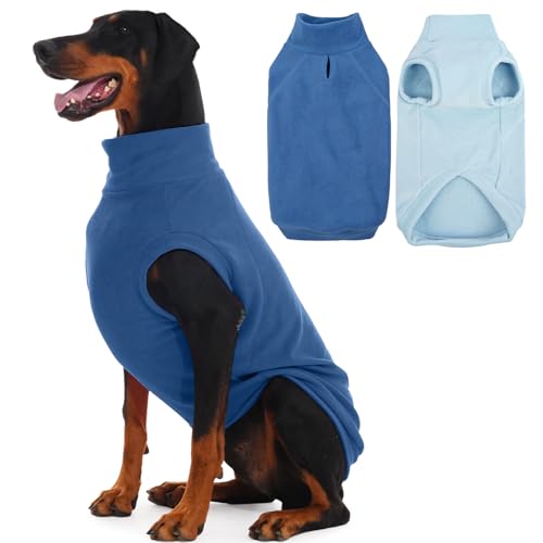 IECOii ���p�t���[�X �h�[�x���}�� �Z�[�^�[ 2���p�b�N - �g�����~�p�t���[�X�x�X�g�A�A�E�g�h�A�p���K�R�[�g�A��^���p�X�g���b�`�y�b�g�X�E�F�b�g�V���c�A����@�􂢉\(�T�C�Y4XL�A�_�[�N�u���[&���C�g�u���[)