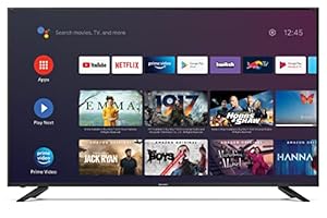 SHARP 70CL6E Android TV 177 cm (70 Zoll) 4K Ultra HD LED Fernseher (Smart TV, Harman Kardon, Google Assistant) [Modelljahr 2020]