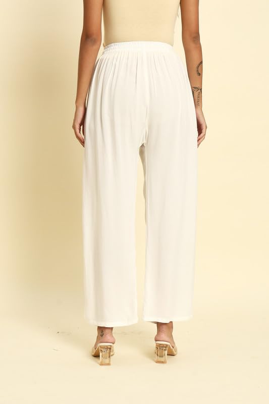 Image of Soft Colors Women Regular Fit Pocket Palazzo