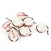 Aexit 8Pcs DC3V-24V Security & Surveillance Miniature Continuous Sound Electronic Alarm Horns & Sirens Buzzer Beige