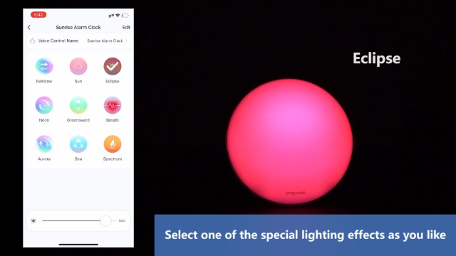 Amazon Night Color Watch how to set color of night light and special light effect on ...