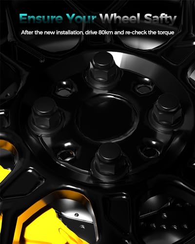 Image of 20pcs M12x1.25 Hex 13 /16'' Lug Nuts Black OEM Factory Style Replacement for Infiniti QX60 G37 Q50 G35 Nissan Maxima Altima 350Z 370Z Sentra Subaru Forester Factory Wheels