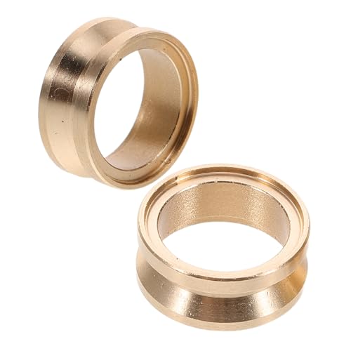 HANABASS Fishing Rod Tip Eye Rings 2pcs Rod Guide Replacement 9mm Inner Diameter Smooth Line Guidance