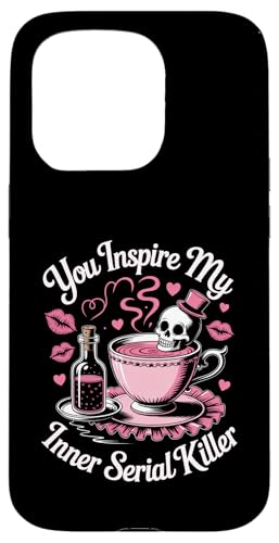 Funny Saying You Inspire My Inner Serial Killer レディース メンズ スマホケース iPhone 15 Pro 用