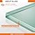 CKB Bathtub Shower Door. 56"~60" W Adjustable x 56" H Semi-Frameless Bypass Tub Door with 1/4" (6mm) Tempered Frosted Glass, Double Sliding with Matte Black Hardware Kit, Reversible