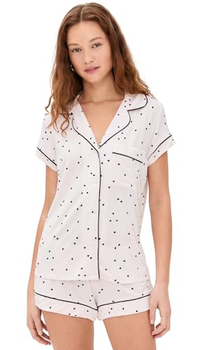 Eberjey Women's Gisele Printed Shortie Pajama Set