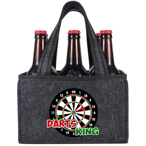 Bolso de mano para hombre de fieltro Dart King: regalo clásico de cumpleaños
