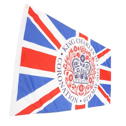 Drapeau Union Jack de qualité supérieure BESPORTBLE, lot de 2 bannières en polyester extérieur - 8