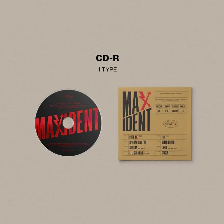 Vista 5 de Stray Kids - MAXIDENT CASE Version BANG CHAN Cover incl Album PreOrder Benefit Extra Photocards