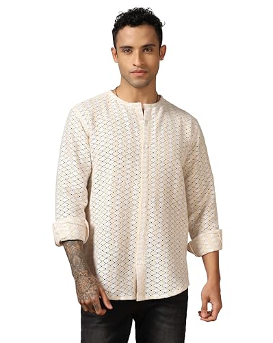 Image of DHRUVI Trendz Men's Regular Fit Shirt