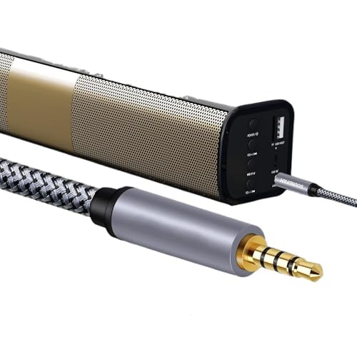 Cable Auxiliar Jack 3.5mm a 3.5mm 1m miniatura 2