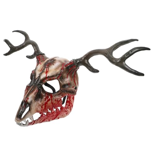 Masque Halloween cerf confortable idéal pour mascarade et fête costumée
