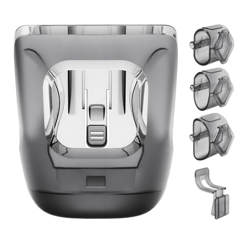 Image of HOULIY Stroller Cup Holder Fits for UPPAbaby Vista/Vista V2/Vista V3/Cruz/Cruz V2/Cruz V3/Minu/Minu V2/Minu V3/Minu Duo, Holds Different Drink Sizes, One-Hand Quick Install/Remove, Folds with Stroller