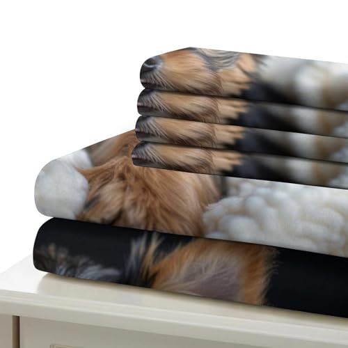 Housse de couette chiot mignon parure de lit ultra douce garçon - 7