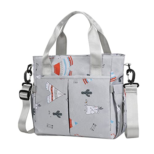SECFOU Bolsa De Bolsillo para Bebé Toallitas para Guardería Pañal para Mamá Bolso para Mamá Organizador De Tres Botellas Correa para El Hombro con Aislamiento para Bebé Expectante