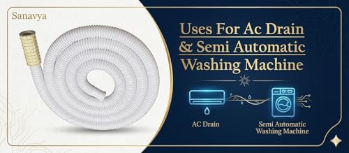 Image of 2 Meter Semi Automatic Washing Machine Water Inlet Hose Pipe (2m)