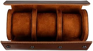 VILLCASE Watch Roll Travel Bag 3 Slots Watch Case Display Storage Organiser Watches Accessories Gift
